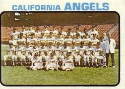 1973 Topps Baseball Cards      243     California Angels TC
